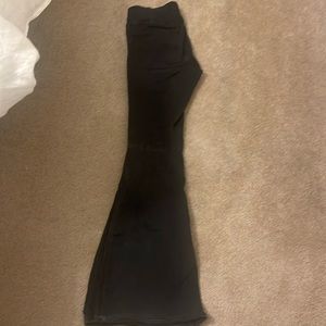Free People Flare Black Jeans
